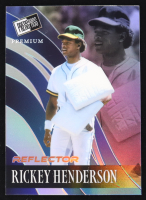 Rickey Henderson 2024 Press Pass Premium Retro Reflector Prismatic Blue #RB76 #06/20 at PristineAuction.com
