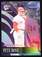 Pete Rose 2024 Press Pass Premium Retro Reflector Prismatic Purple #RB71 #14/15 at PristineAuction.com
