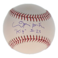 Lori Petty Signed OML Baseball Inscribed "'Kit' #23" (Schwartz) at PristineAuction.com