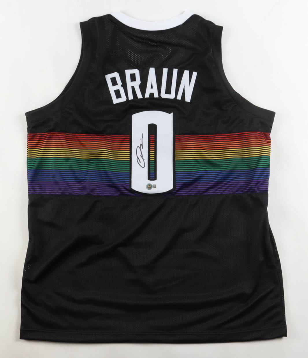 Christian Braun Signed Jersey (Beckett) at PristineAuction.com Christian Braun Signed Jersey (Beckett) at PristineAuction.com