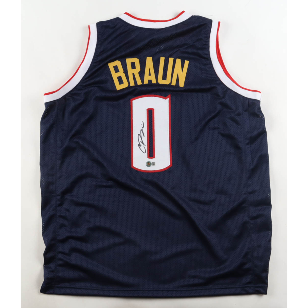Christian Braun Signed Jersey (Beckett) at PristineAuction.com