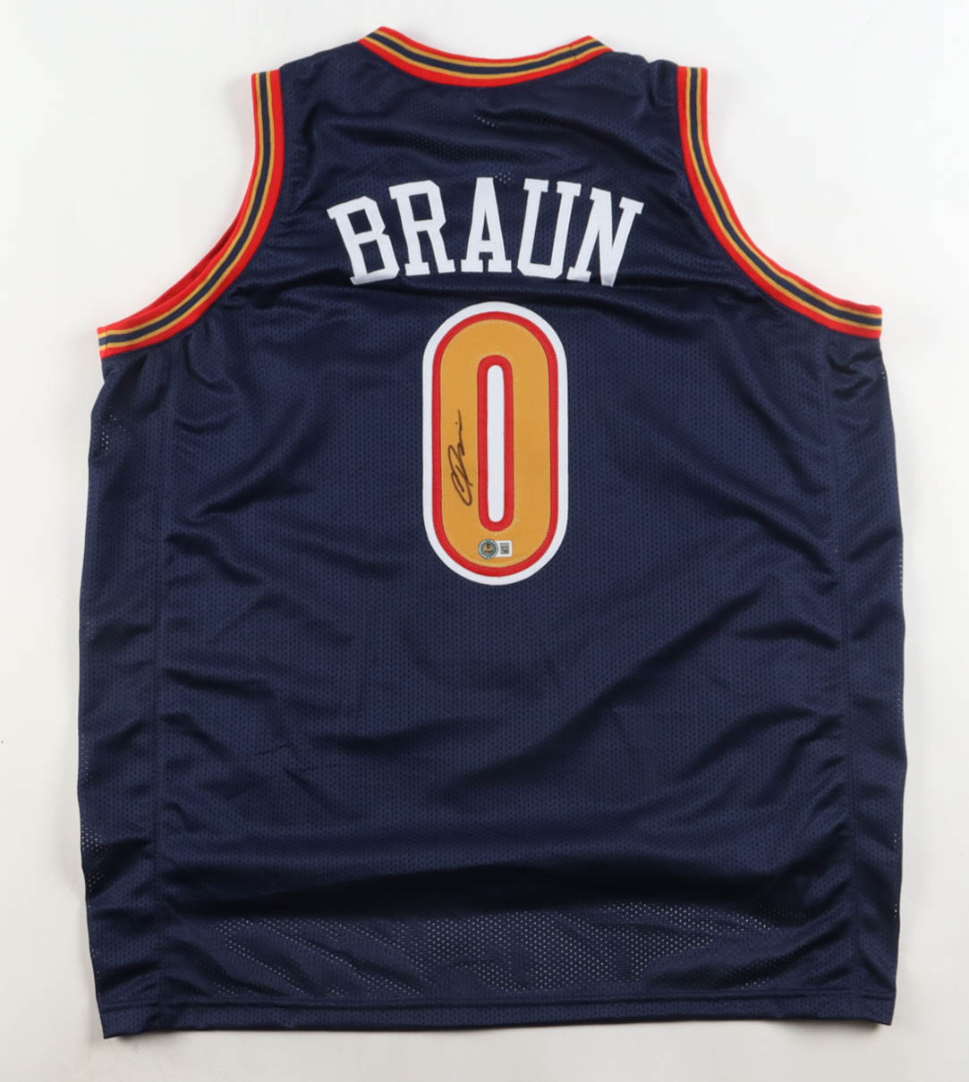 Christian Braun Signed Jersey (Beckett) at PristineAuction.com Christian Braun Signed Jersey (Beckett) at PristineAuction.com