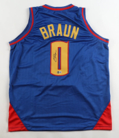 Christian Braun Signed Jersey (Beckett) at PristineAuction.com