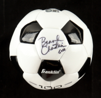 Brandi Chastain Signed Franklin Soccer Ball Inscribed "6 USA" (Schwartz) at PristineAuction.com