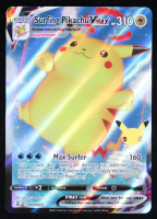 Pikachu Surfing VMAX 2021 Pokemon Celebrations Holo #009 at PristineAuction.com