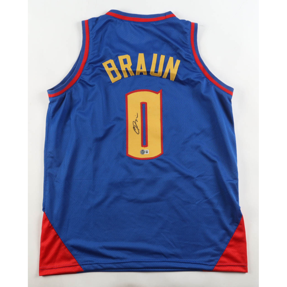 Christian Braun Signed Jersey (Beckett) at PristineAuction.com