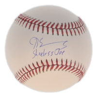 DB Sweeney Signed OML Baseball Inscribed "Shoeless Joe" (Schwartz) at PristineAuction.com