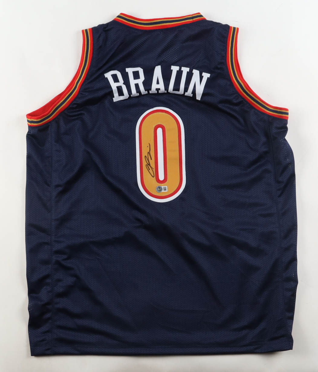 Christian Braun Signed Jersey (Beckett) at PristineAuction.com Christian Braun Signed Jersey (Beckett) at PristineAuction.com