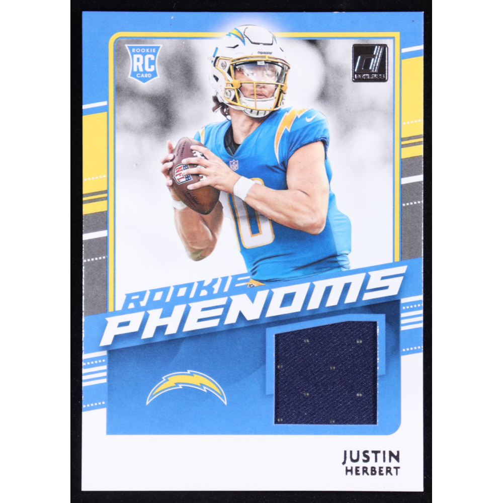Justin Herbert 2020 Panini Donruss Rookie Phenoms #RP-JH RC at PristineAuction.com