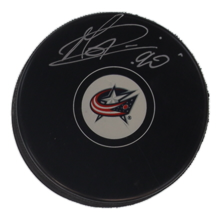 Elvis Merzlikins Signed Blue Jackets Logo Hockey Puck (COJO) at PristineAuction.com Elvis Merzlikins Signed Blue Jackets Logo Hockey Puck (COJO) at PristineAuction.com