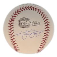 Frank Thomas Signed 2005 World Series Logo Baseball (Schwartz) at PristineAuction.com