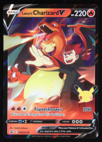 Lance's Charizard V 2021 Pokemon Sword and Shield Black Star Promos Celebrations Collection #SWSH133 at PristineAuction.com