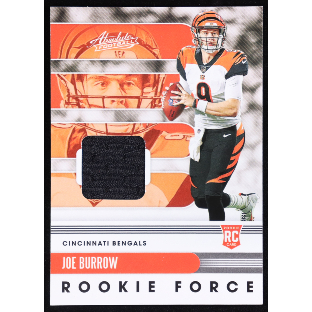 Joe Burrow 2020 Panini Absolute Rookie Force #1 RC at PristineAuction.com