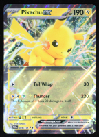 Pikachu ex 2025 Pokemon TCG Scarlet & Violet Prismatic Evolutions #028 at PristineAuction.com