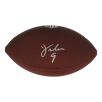 Jim McMahon Signed NFL Football (Schwartz) at PristineAuction.com