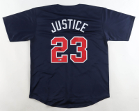 David Justice Signed Jersey (Beckett) at PristineAuction.com