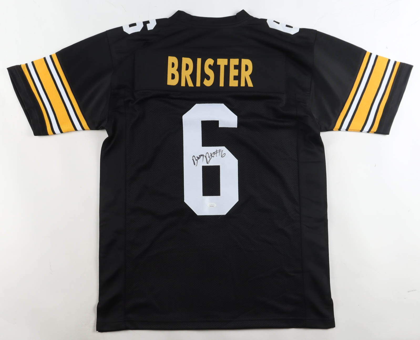 Bubby Brister Signed Jersey (JSA) at PristineAuction.com Bubby Brister Signed Jersey (JSA) at PristineAuction.com