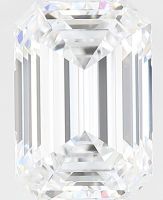 1.29 Carats Lab Grown Diamond Loose D, VS1 | $1,850 Estimated Retail Value (UGL & IGI Certs) | Emerald Cut at PristineAuction.com