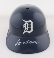 Lou Whitaker Signed Tigers Full-Size Batting Helmet (Schwartz) at PristineAuction.com