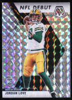 Jordan Love 2020 Panini Mosaic Mosaic #264 DEB RC at PristineAuction.com