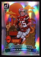 Patrick Mahomes II 2025 Donruss Downtown! Oversize #8 at PristineAuction.com