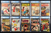 1st Marvel Comics Brand Emblem Set with (17) Comic Books at PristineAuction.com