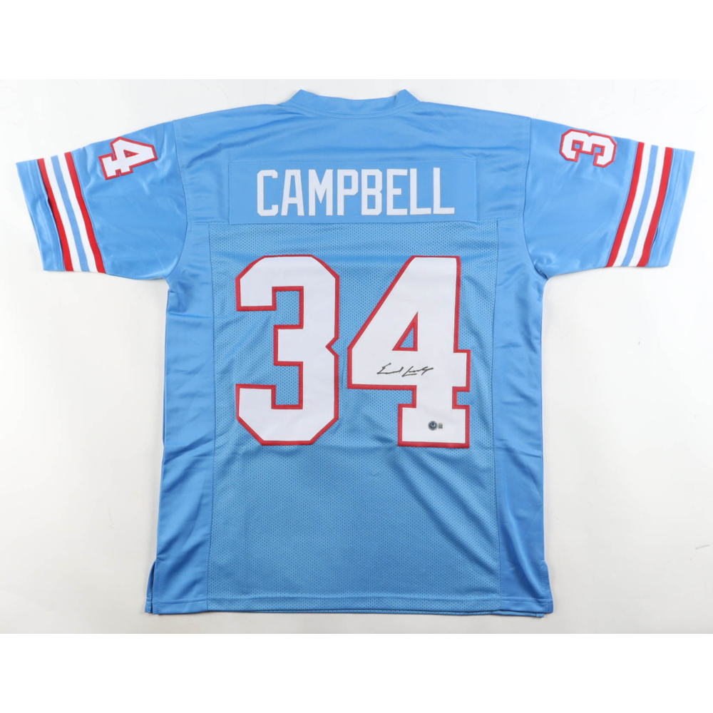 Earl Campbell Signed Jersey (Beckett) at PristineAuction.com