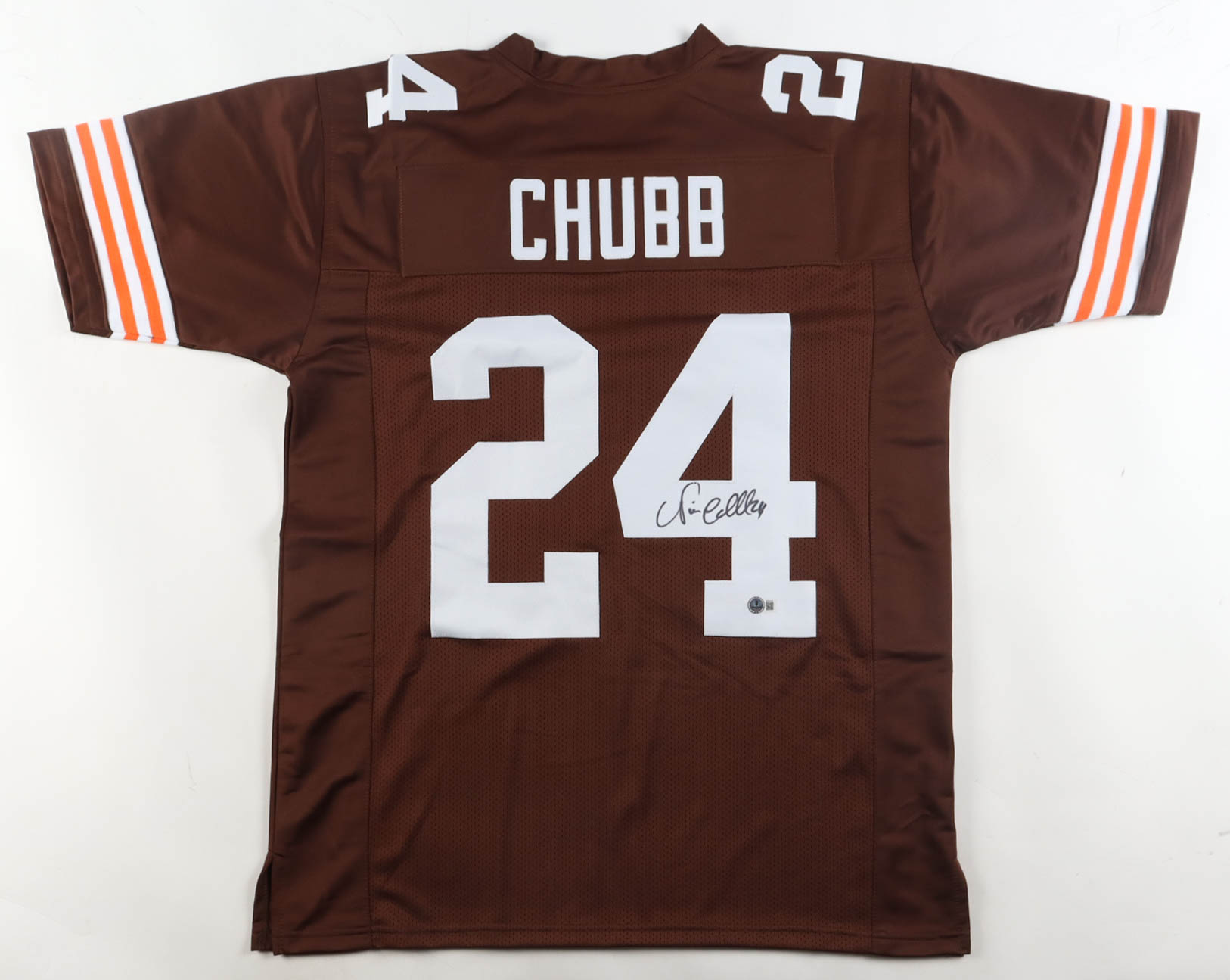 Nick Chubb Signed Jersey (Beckett) at PristineAuction.com Nick Chubb Signed Jersey (Beckett) at PristineAuction.com
