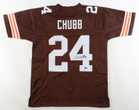 Nick Chubb Signed Jersey (Beckett) at PristineAuction.com