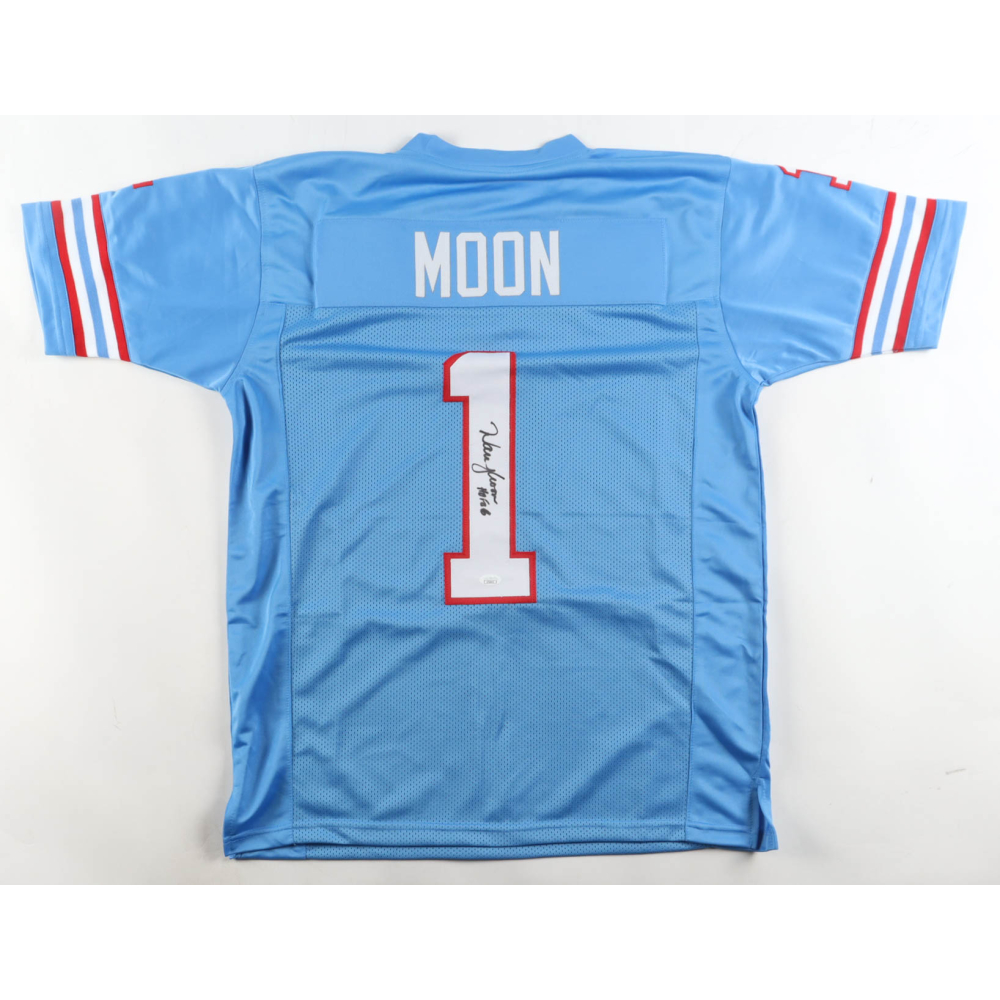 Warren Moon Signed Jersey Inscribed "HOF 06" (JSA) at PristineAuction.com