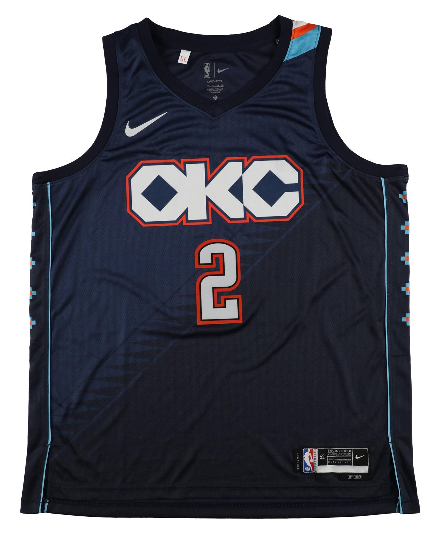 Shai Gilgeous-Alexander Signed Thunder Nike Authentic Jersey (PSA) at PristineAuction.com Shai Gilgeous-Alexander Signed Thunder Nike Authentic Jersey (PSA) at PristineAuction.com