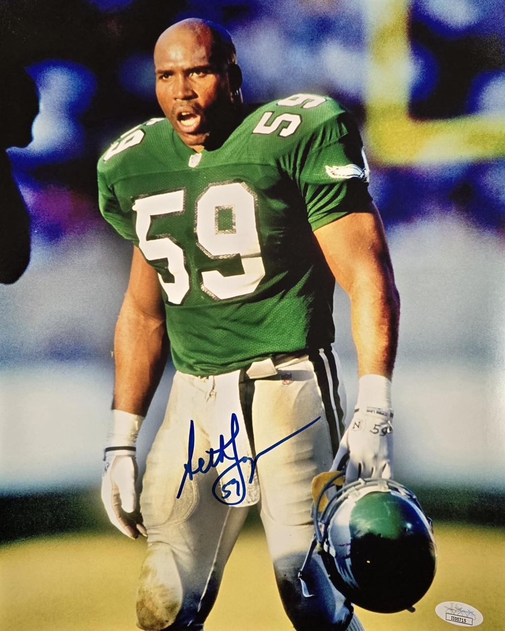 Seth Joyner Signed Eagles 11x14 Photo (JSA) at PristineAuction.com Seth Joyner Signed Eagles 11x14 Photo (JSA) at PristineAuction.com