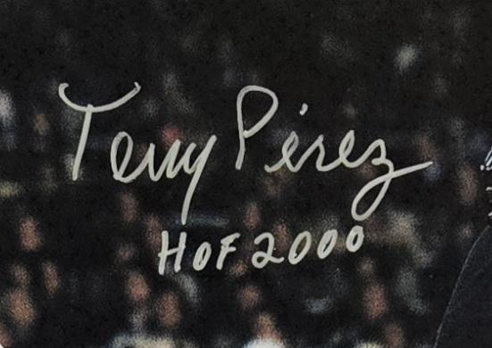 Tony Perez Signed Reds Custom Framed Photo (JSA) at PristineAuction.com Tony Perez Signed Reds Custom Framed Photo (JSA) at PristineAuction.com