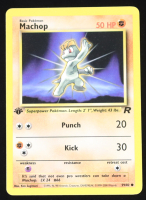 Machop 2000 Pokemon Team Rocket First Edition #59 at PristineAuction.com