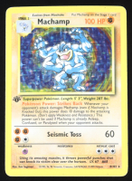 Machamp 1999 Pokemon Base Set 1st Edition #8 Holo at PristineAuction.com