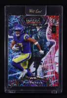 Puka Nacua 2024 Wild Card Auto Mania American FB Painted Eagle Lazer #AMAH-PN #1/1 RC at PristineAuction.com