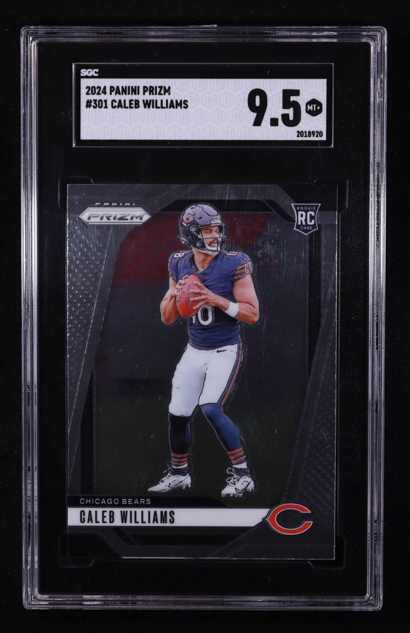 Caleb Williams 2024 Panini Prizm #301 RC (SGC 9.5) at PristineAuction.com Caleb Williams 2024 Panini Prizm #301 RC (SGC 9.5) at PristineAuction.com
