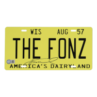 Henry Winkler Signed "Happy Days" License Plate (Schwartz) at PristineAuction.com