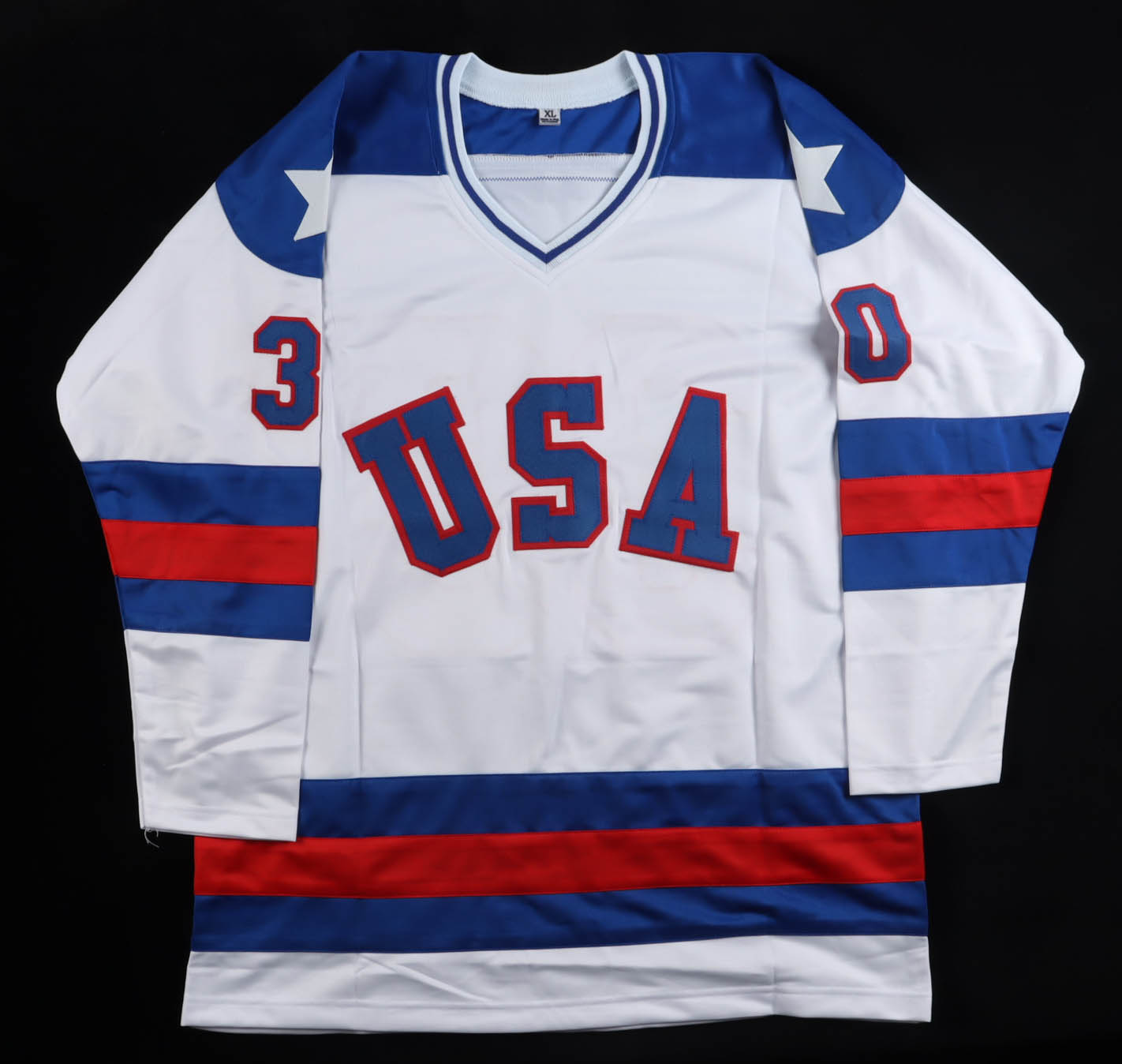 Jim Craig Signed Jersey Inscribed "1980 Gold" (Beckett) at PristineAuction.com Jim Craig Signed Jersey Inscribed "1980 Gold" (Beckett) at PristineAuction.com