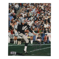 Ray Guy Signed Raiders 8x10 Photo Inscribed "HOF-'14" (Schwartz) at PristineAuction.com