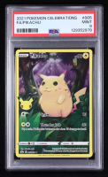 Pikachu 2021 Pokemon TCG Sword & Shield Celebrations #005 Stamp 25th Anniversary Holo (PSA 10) at PristineAuction.com