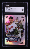 Brooks Lee 2025 Topps Home Field Advantage #HA12 RC (CGC 10) at PristineAuction.com