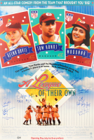 "A League Of Their Own" 27x40 Movie Poster Cast-Signed & Inscribed By (11) with Geena Davis, Lori Petty, Rosie O'Donnell With Character Inscriptions (Schwartz) at PristineAuction.com