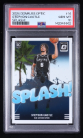 Stephon Castle 2024-25 Donruss Optic Splash! #14 RC (PSA 10) at PristineAuction.com