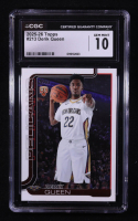 Derik Queen 2025-26 Topps #213 RC (CGC 10) at PristineAuction.com