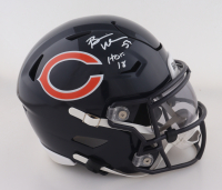 Brian Urlacher Signed Bears Mid-Size Speedflex Helmet Inscribed "HOF 18" (Schwartz) at PristineAuction.com