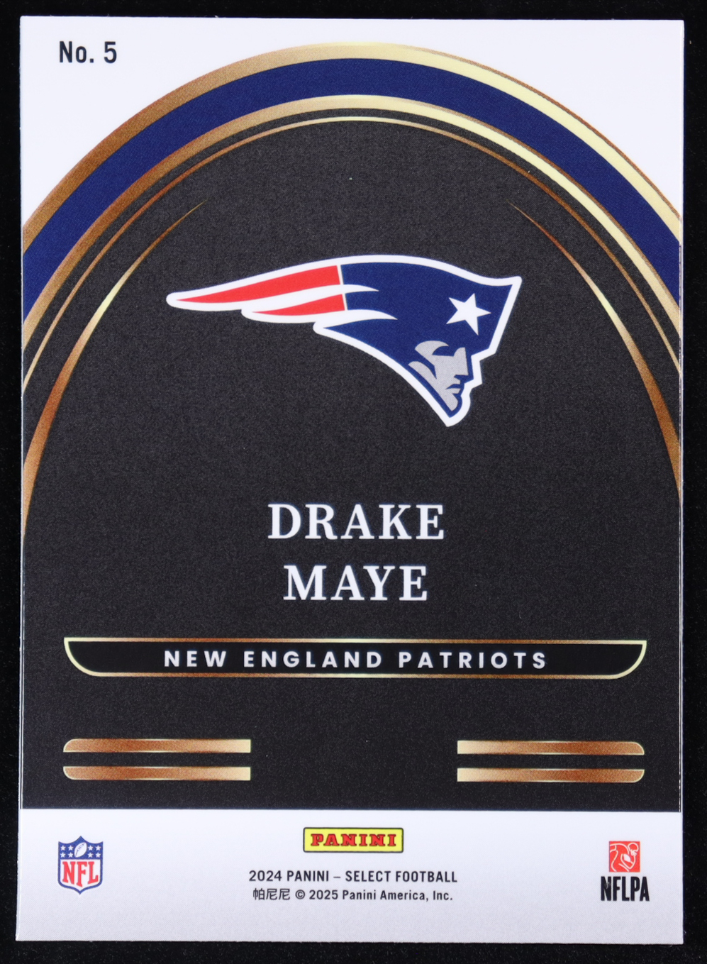 Drake Maye 2024 Select Select Future #5 RC at PristineAuction.com Drake Maye 2024 Select Select Future #5 RC at PristineAuction.com