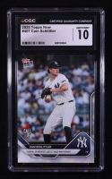 Cam Schlittler 2025 Topps Now #407 (CGC 10) at PristineAuction.com