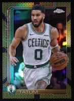 Jayson Tatum 2025-26 Topps Chrome Yellow Basketball Refractors #49 #201/275 at PristineAuction.com