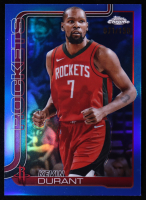 Kevin Durant 2025-26 Topps Chrome Blue Refractors #155 #071/150 at PristineAuction.com